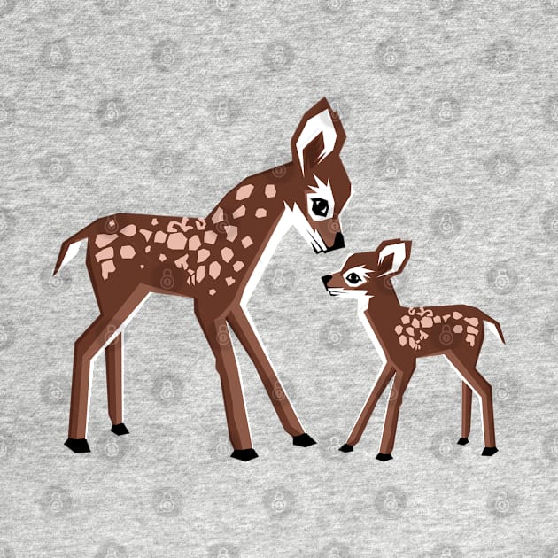 Cute Animals. Baby Deer by ilhnklv